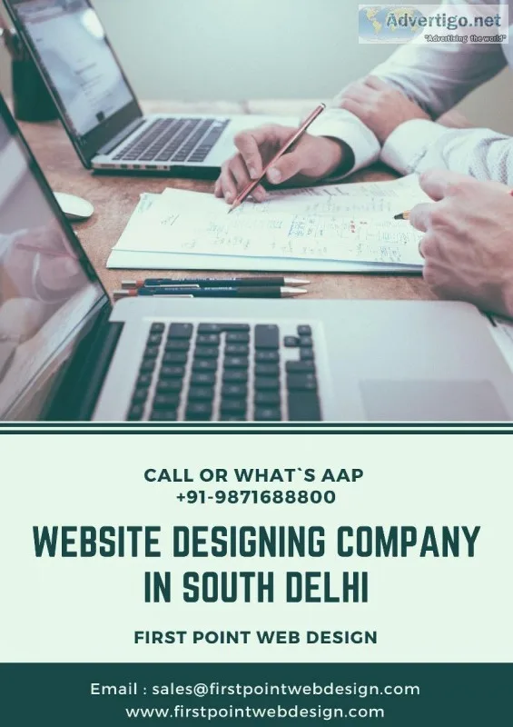 web designing company in south Delhi
