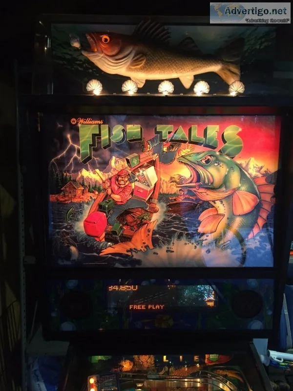 Fish Tales Pinball machine