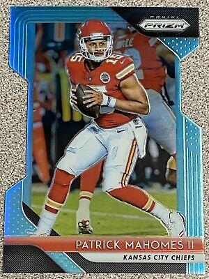 PATRICK MAHOMES2018 Panini PRIZM LIGHT BLUE DIE-CUT 102