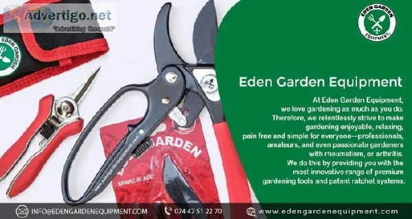 Garden Equipment- Eden Garden Equipment