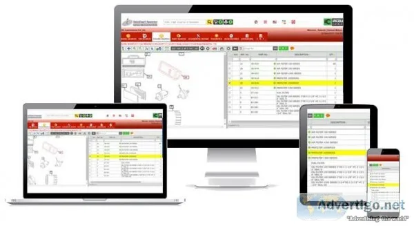 Web Based Parts Catalogue Software