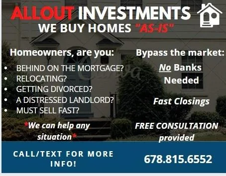 NEED to SELL YOUR HOME RATHER QUICKLY WE BUY HOMES FAST w CASH