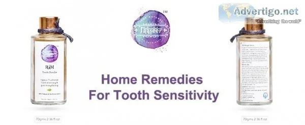 Home remedies for tooth sensitivity