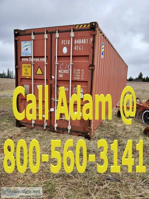 Quality Shipping Containers To Your Door