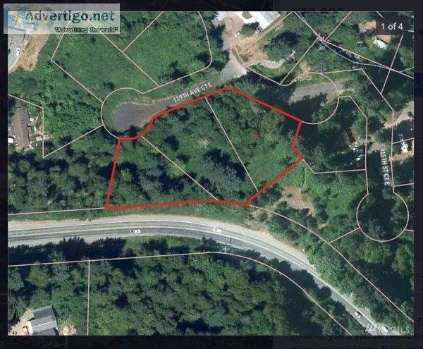 1.58 Acres of Residential Land 3 Combined Parcels Eatonville WA