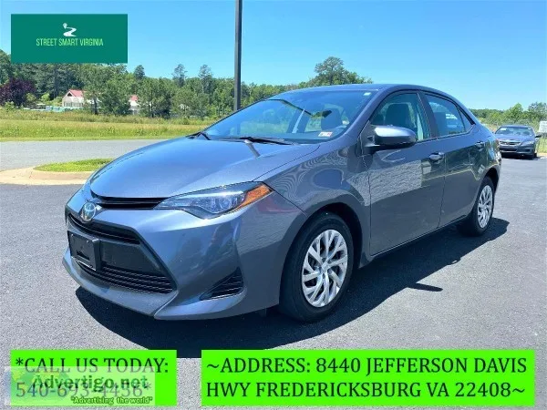2018 TOYOTA COROLLA LEAUTOMATICLOW MILESFINANCING AVAILABLE