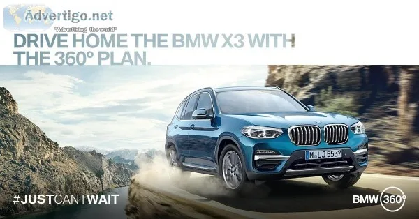 The BMW X3 - BMW 360 Plan - JUSTCANTWAIT
