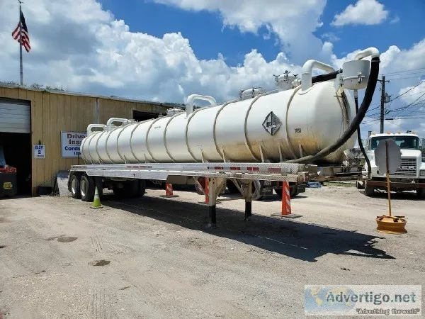 2005 Keith Huber Vacuum Trailer 130 Barrel 5460 Gallons