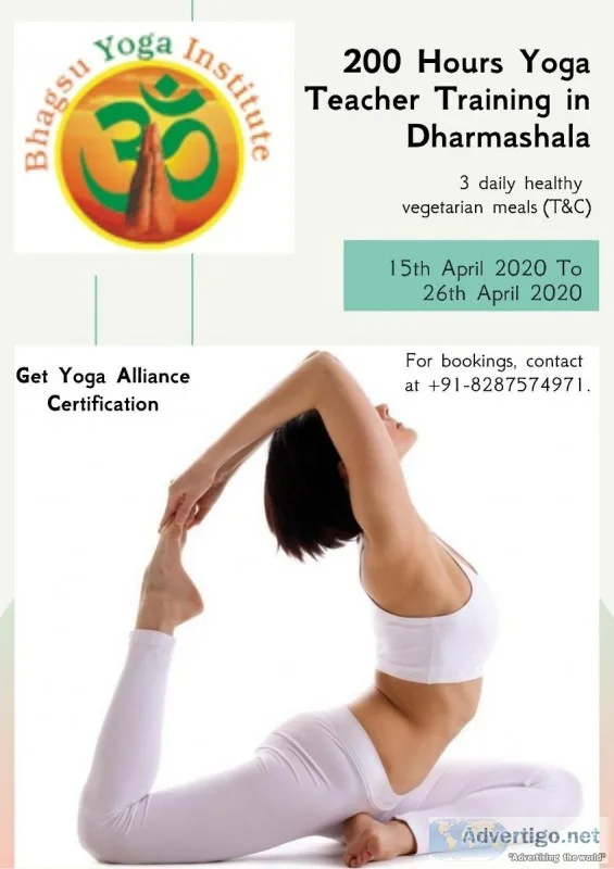 200 Hour Yoga Teacher  Training India