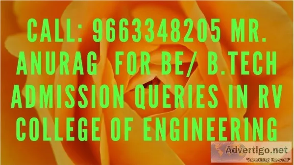 RV College of Engineering Direct Admission
