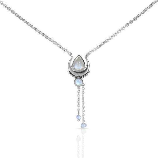 MOONSTONE NECKLACE-COSMOS