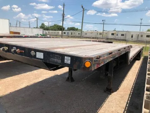 2000 Aztec 48 X 102 Drop Deck Trailer Air Ride Suspension Spread