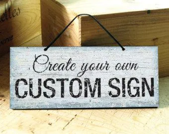 Personalized Wood Signs In Parker Crafted With Passion