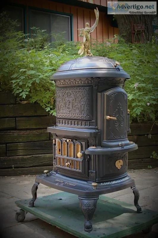 wood stove POT BELLY stunning  reduced