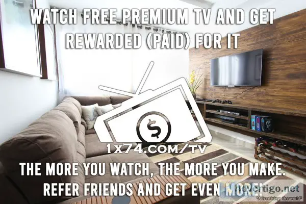 Prime one TV the only TV app that will pay you to watch 