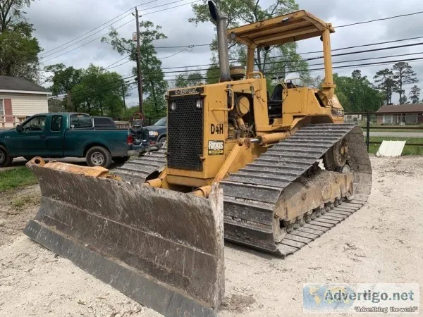 Caterpillar D4H Crawler Dozer 6 Way Blade Ready to Work Bulldoze