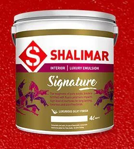 Pick Shalimar Signature Emulsion Interior Paints For Your Home