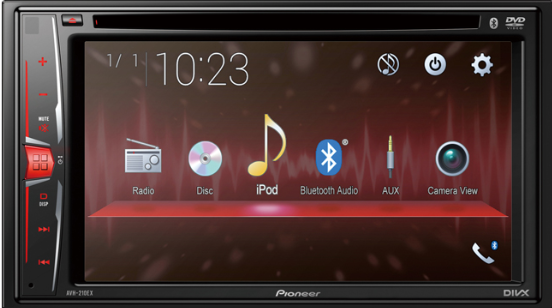 Amp and subs 2 12 s in box AVH_210EX Bluetooth DVD audio with mi