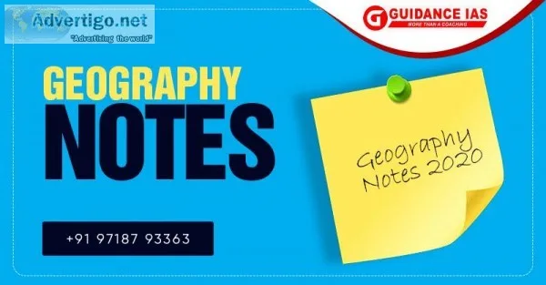 NCERT Geography Notes for UPSC Exam &ndash Guidance IAS