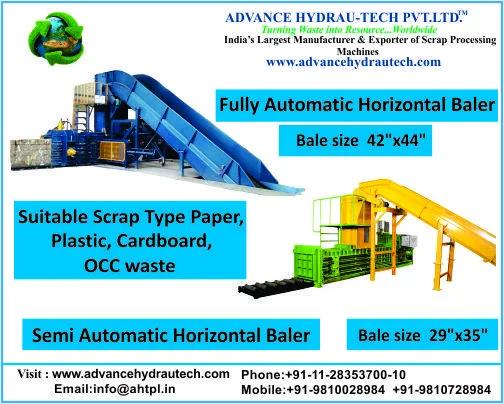 Automatic Baler - Compress High Volume Waste