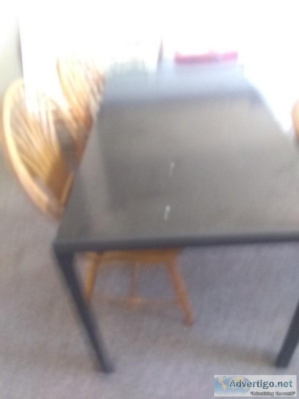 Long Black Table Chairs Not Included