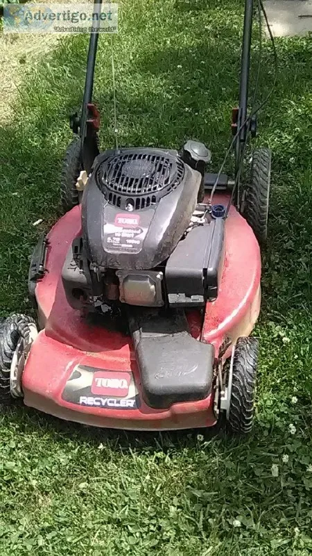 Toro Recycler Self propelled Push Mower