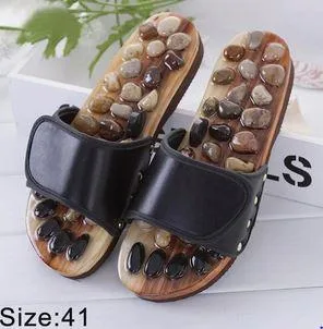 Get Good Quality Pebble Stone Foot Massage Slipper at Enliven