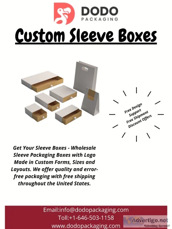 Attractive Sleeve boxes  Custom Sleeve boxes