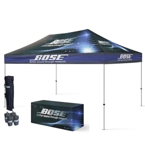 Order  10x15 Custom Printed Canopy Tent With Graphics Printing  