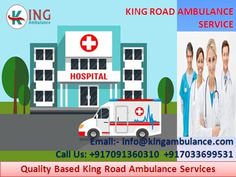 Take Best King Emergency Road Ambulance Service in Jamshedpur
