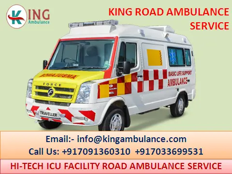 King Road Ambulance Service in Patna for Best Patient Transfer