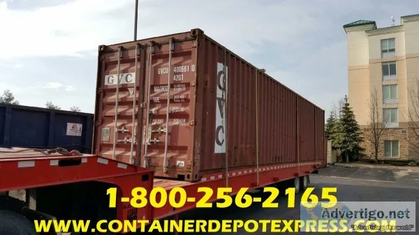 New or used steel storage container for rent or purchase