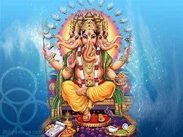 Panchmukhi ganesha at home - Kimkrafts.in