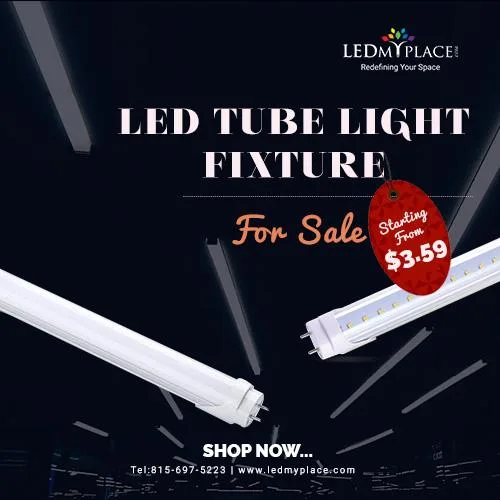 Purchase LED Tube Light Fixture at Low Price