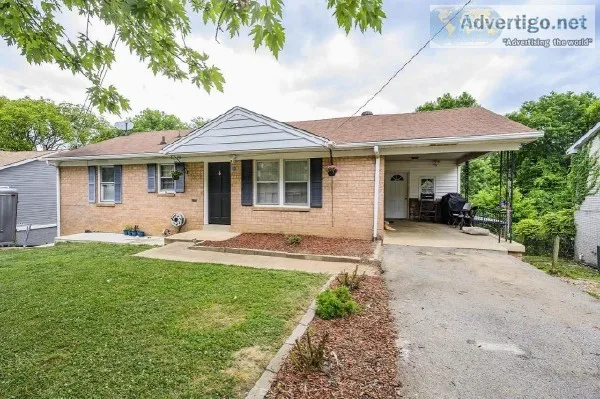 Brick ranch home with finished basement