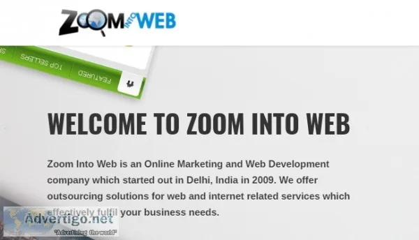 Website Designing Service - Zoom into Web Company