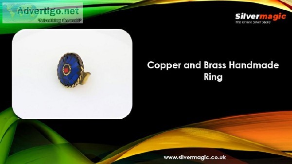 Copper and Brass Handmade Ring