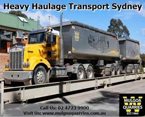 Heavy Haulage Transport Sydney