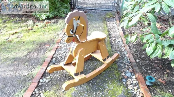 Wooden Rocking Horse