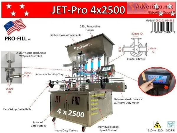 JET-PRO 4x100 SERVO