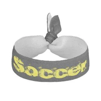 SOCCER HAIR ORNAMENT TIE (FOR GIRLS TEAM)