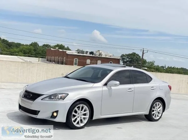 2012 LEXUS IS250 AWD IS 250 SILVER