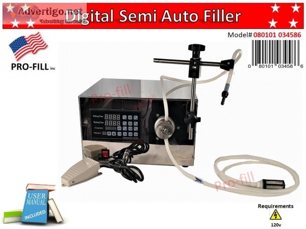 Digital Semi Auto Filler