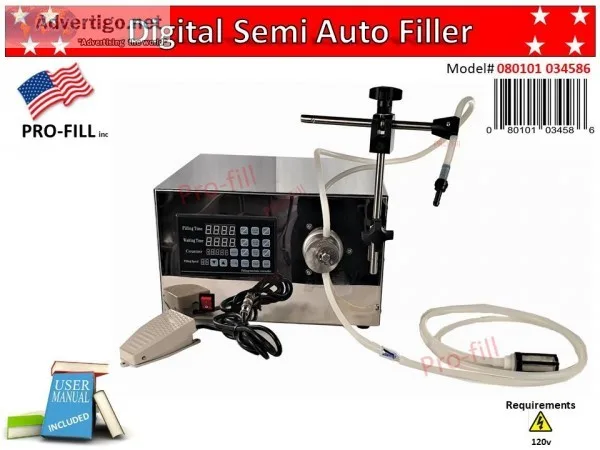 Digital Semi Auto Filler