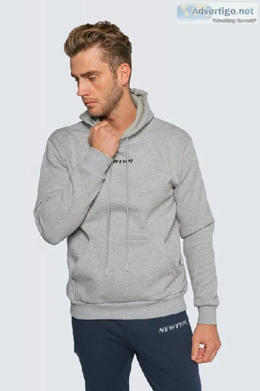 AMIDST THE HUSTLE GREY HOODIE
