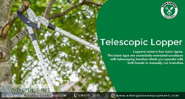 Telescopic Lopper in the Eden Garden At Eden Garden Equipment