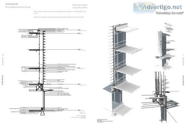 Curtain wall Detailing in Nebraska - steel construction detailin