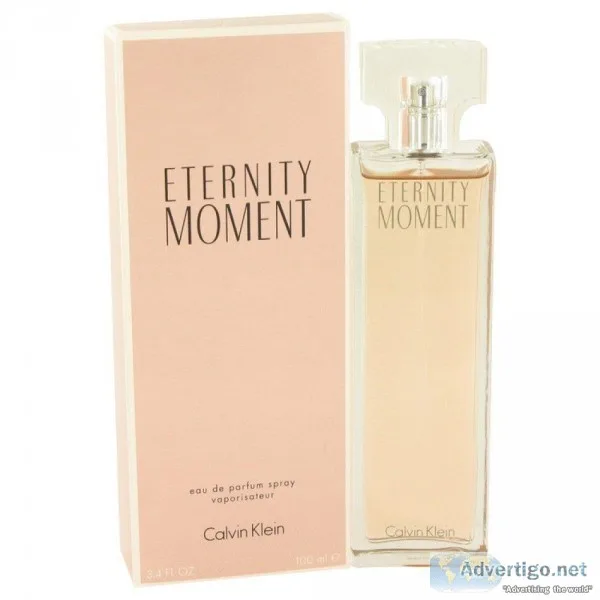 Eternity Moment By Calvin Klein Eau De Parfum Spray 3.4 Oz