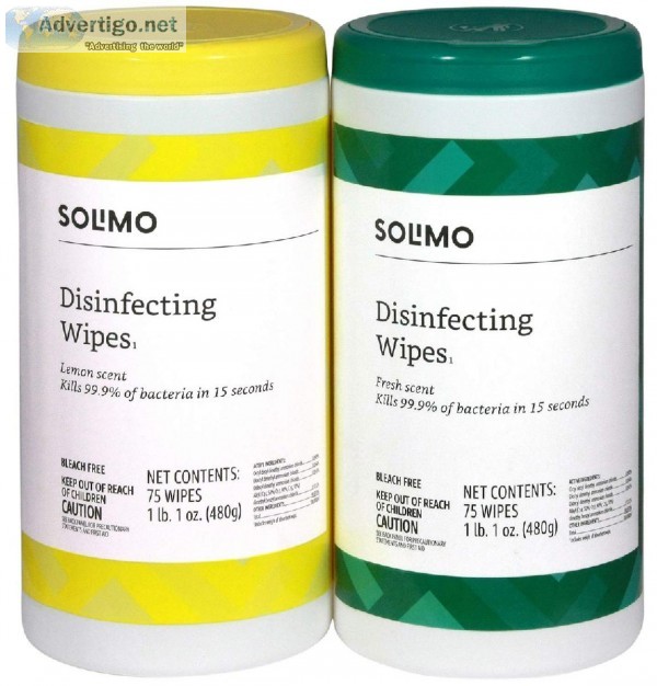 12 bottles of disinfectant wipes - 900 total wipes