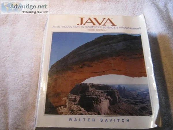 JAVA &ndash AN INTRODUCTION TO COMPUTER SCIENCE and PROGRAMMING 